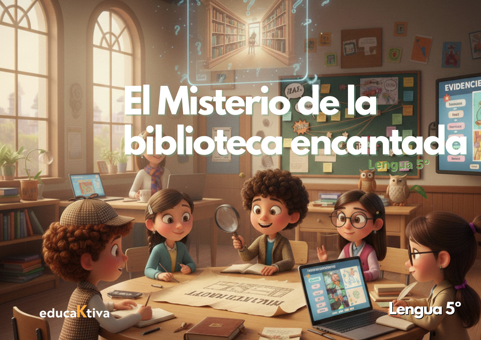 biblioteca encantada