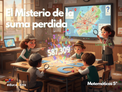 suma El misterio de la suma perdida (matemáticas 5º)
